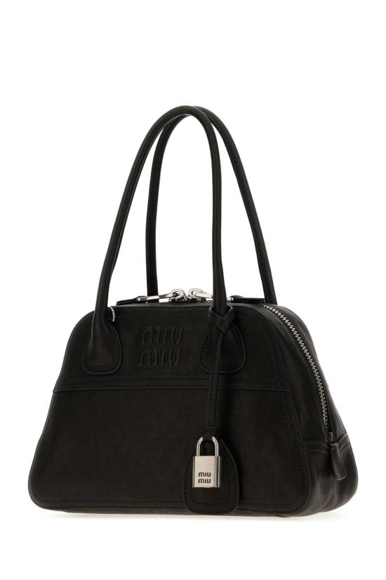 26FW 미우미우 토트백 5BB2002BBL F0002 Black - MIU MIU