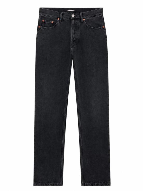 26FW 생로랑 스트레이트 팬츠 854129Y07YD 1238 BLACK SAND