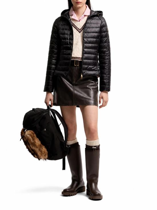 26FW 몽클레어 숏패딩 L20931A00092597YG 999 BLACK - MONCLER
