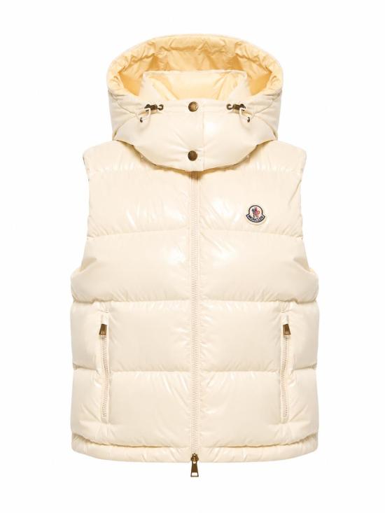 26FW 몽클레어 패딩 조끼 L20931A00005597EU 10W LIGHT YELLOW