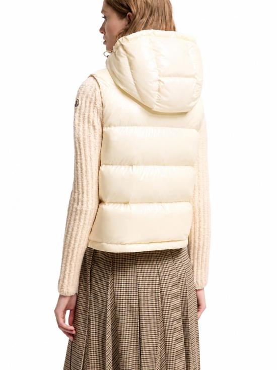 26FW 몽클레어 패딩 조끼 L20931A00005597EU 10W LIGHT YELLOW - MONCLER