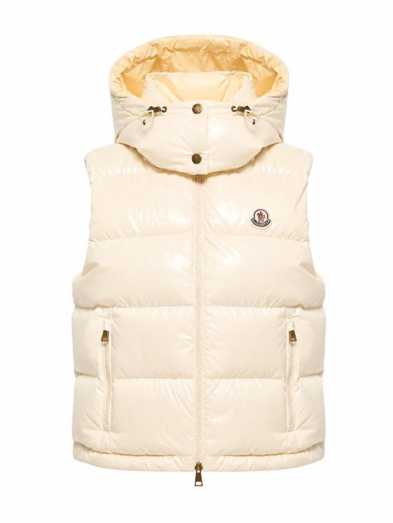 26FW 몽클레어 패딩 조끼 L20931A00005597EU 10W LIGHT YELLOW