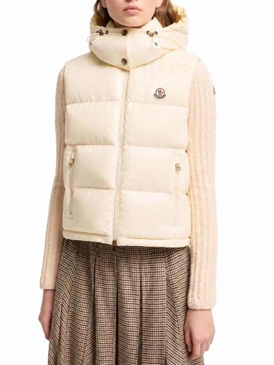 26FW 몽클레어 패딩 조끼 L20931A00005597EU 10W LIGHT YELLOW - MONCLER