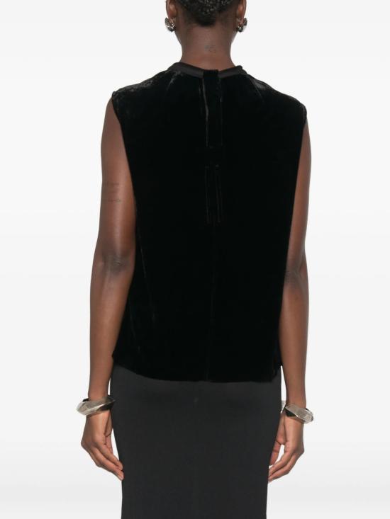26FW 릭 오웬스 민소매 티셔츠 RP02F5137V 09 Nero - RICK OWENS