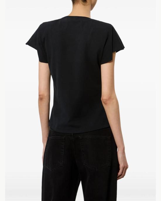  이자벨마랑 반팔 티셔츠 이자벨 마랑 나드린 티셔츠 블랙 - ISABEL MARANT