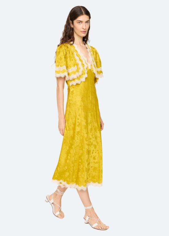  씨뉴욕 미디 원피스 AW26 138 YELLOW - SEA NY