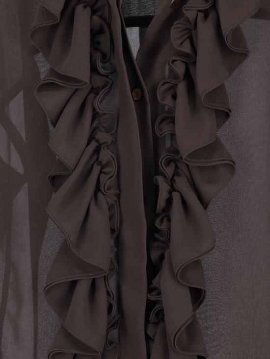 26FW 파로쉬 블라우스 D381321 086 Brown - PAROSH