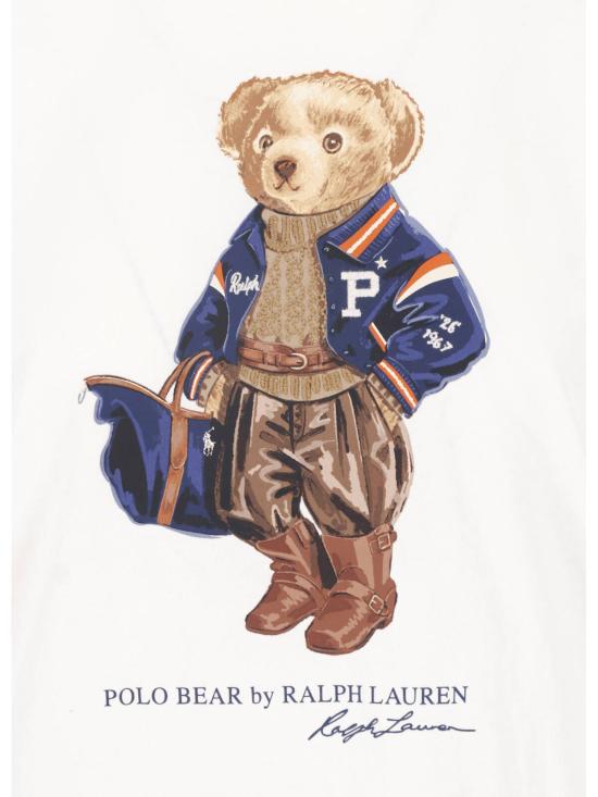 26FW 폴로 랄프로렌 반팔 티셔츠 211 B17774 001 White - POLO RALPH LAUREN