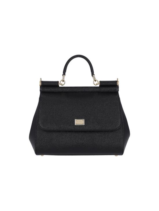 26FW 돌체앤가바나 라지 시실리 핸드백 BB6002 B1001 80999 Black