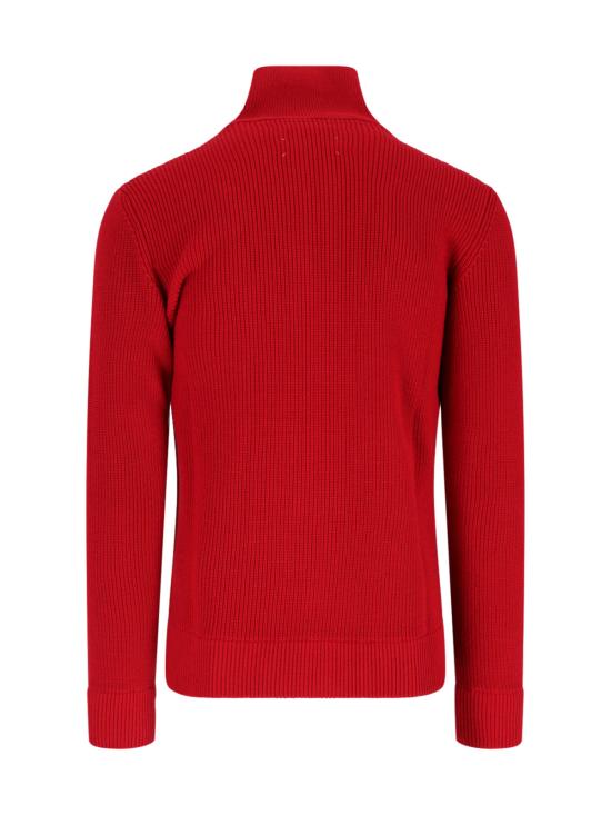 26FW 마르지엘라 니트 집업 가디건 SI1HA0013 S17781 309F Red - MAISON MARGIELA