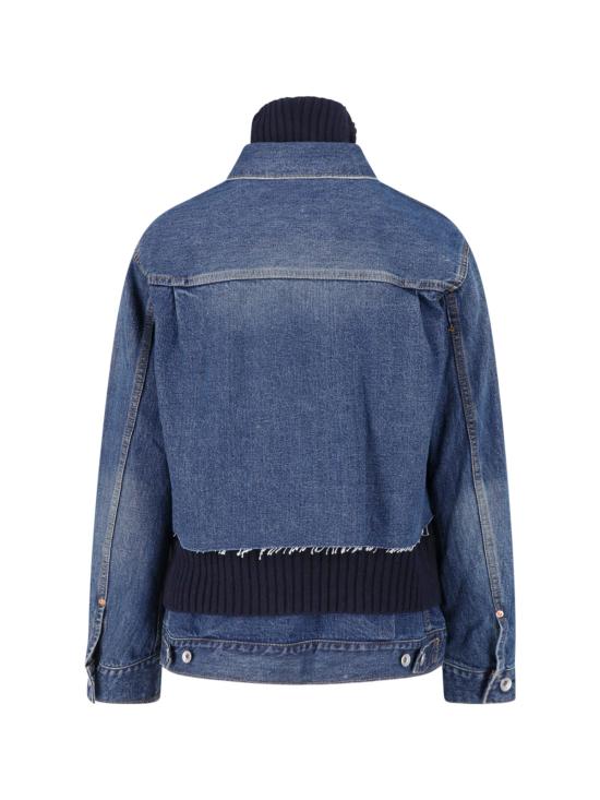 26FW 사카이 데님 자켓 26 08589 436 Blue - SACAI