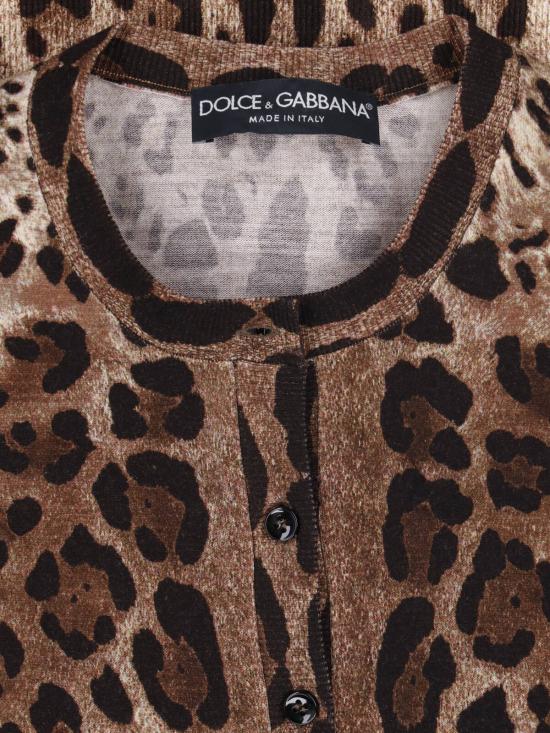 26FW 돌체앤가바나 스웨터 FXV09T JDVGG HY13M Brown - DOLCE & GABBANA