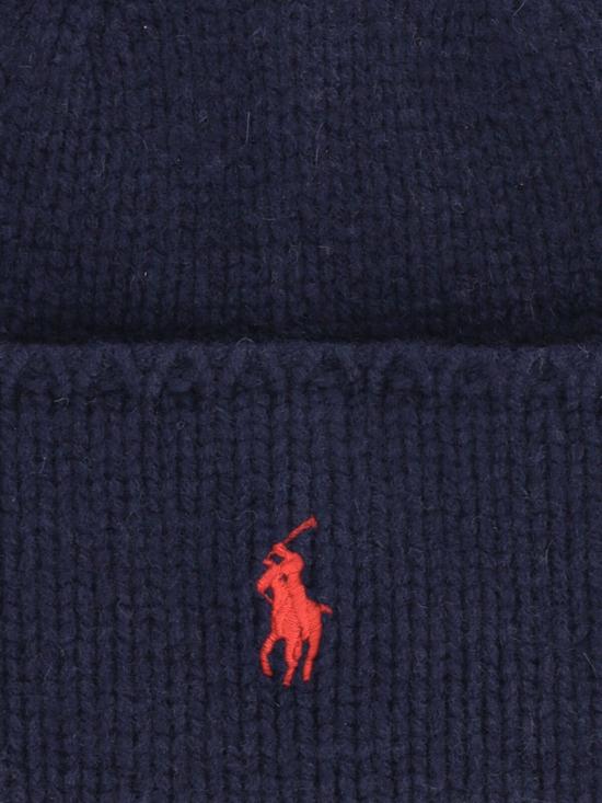 26FW 폴로 랄프로렌 포니 로고 자수 비니 455 954355 014 Blue - POLO RALPH LAUREN