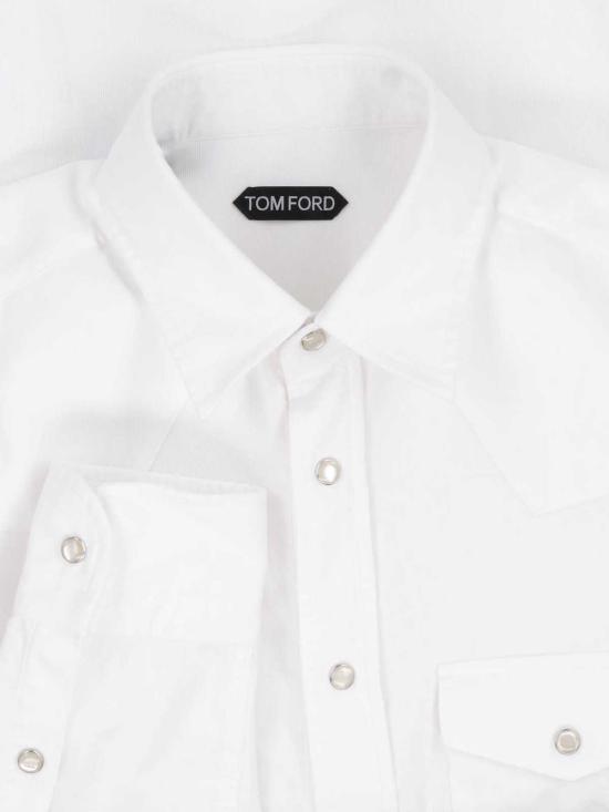 26FW 톰포드 긴팔 셔츠 HDS001 FMC290 WAW White - TOMFORD