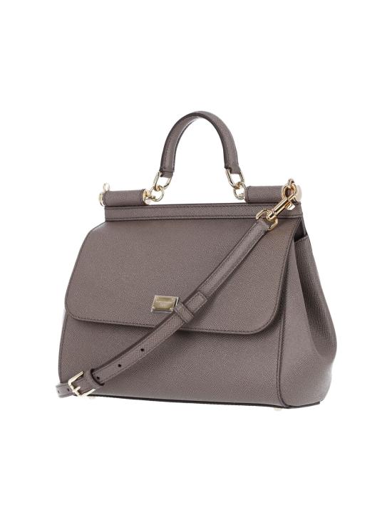26FW 돌체앤가바나 라지 시실리 핸드백 BB6002 B1001 80045 Brown - DOLCE & GABBANA