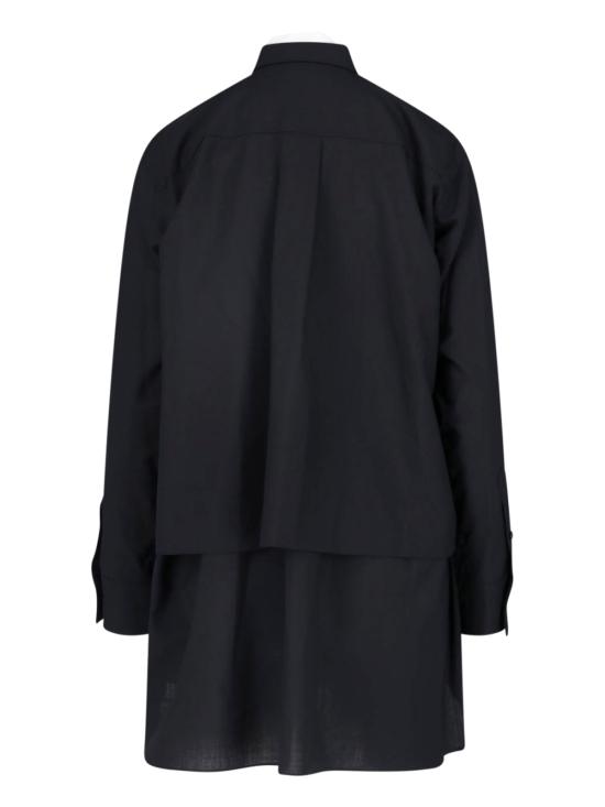 26FW 사카이 미디 원피스 26 08566 001 Black - SACAI
