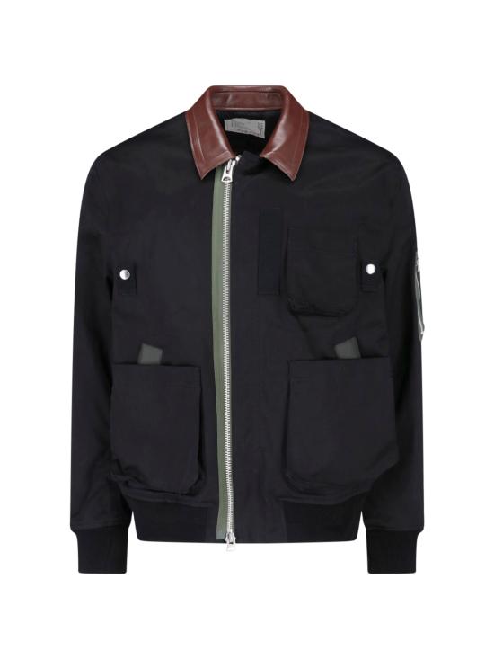 26FW 사카이 자켓 26 04031M 001 Black