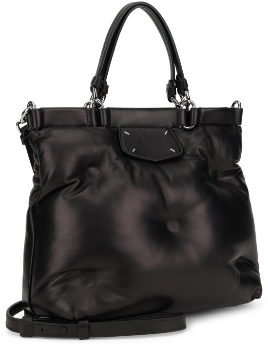 26FW 마르지엘라 미니 글램 슬램 토트백 S56WD0133P8840T8013 black - MAISON MARGIELA