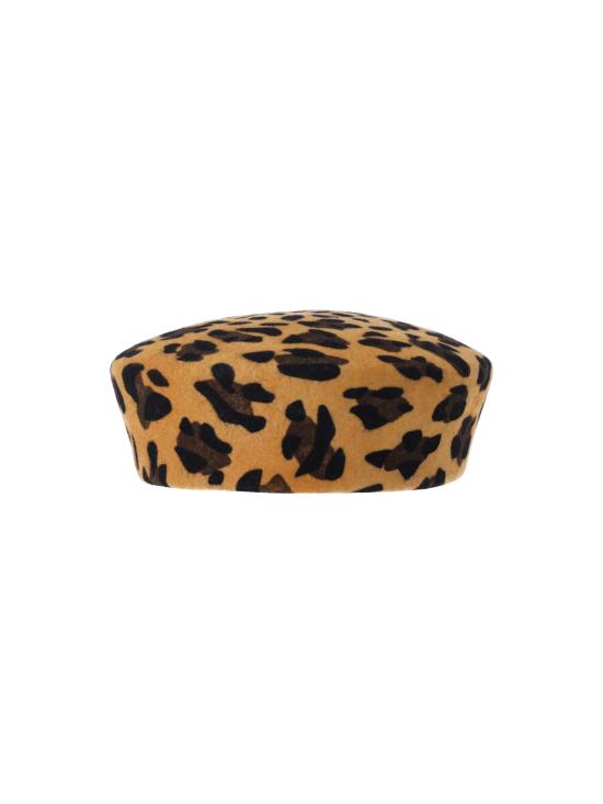 26FW 루슬란바진스키 베레모 MMM059PF26 WF LEOPARD Multicolor - RUSLAN BAGINSKIY