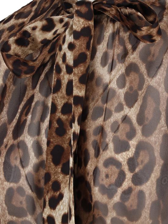 26FW 돌체앤가바나 블라우스 F5T27T IS1DY HY13M Brown - DOLCE & GABBANA