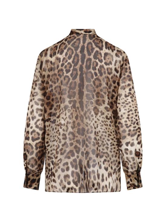26FW 돌체앤가바나 블라우스 F5T27T IS1DY HY13M Brown - DOLCE & GABBANA