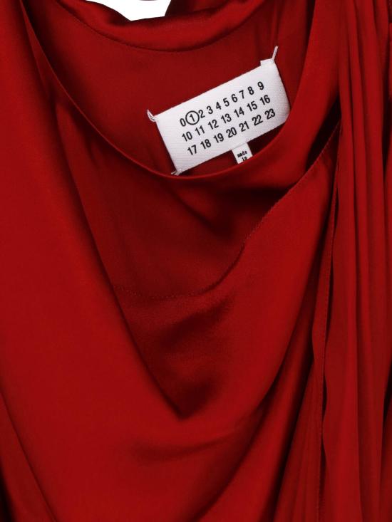 26FW 마르지엘라 미디 원피스 S51DG0007 M36047 309 Red - MAISON MARGIELA