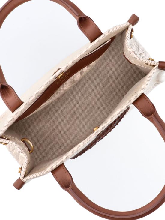 26FW 버버리 토트백 8129914 A1395 Cream - BURBERRY