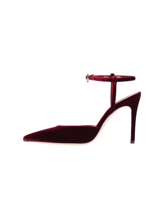 26FW 지안비토로시 힐/펌프스 G95611 95RIC VEL SYRA RED - GIANVITO ROSSI