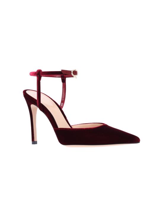 26FW 지안비토로시 힐/펌프스 G95611 95RIC VEL SYRA RED - GIANVITO ROSSI