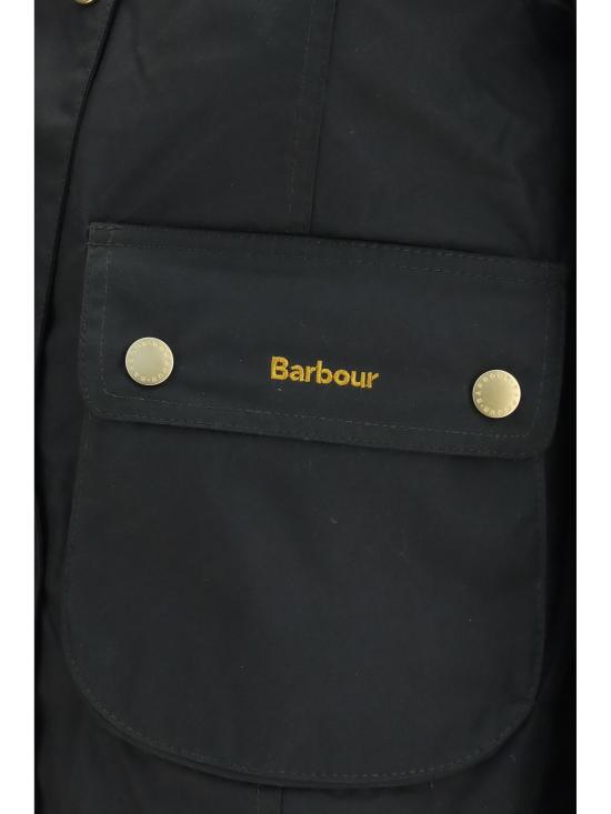 26FW 바버 크롭드 비드넬 왁스 재킷 LWX1403 SG51 GREEN - BARBOUR