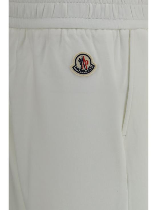 26FW 몽클레어 스트레이트 팬츠 L20938H0000189BG3 034 WHITE - MONCLER