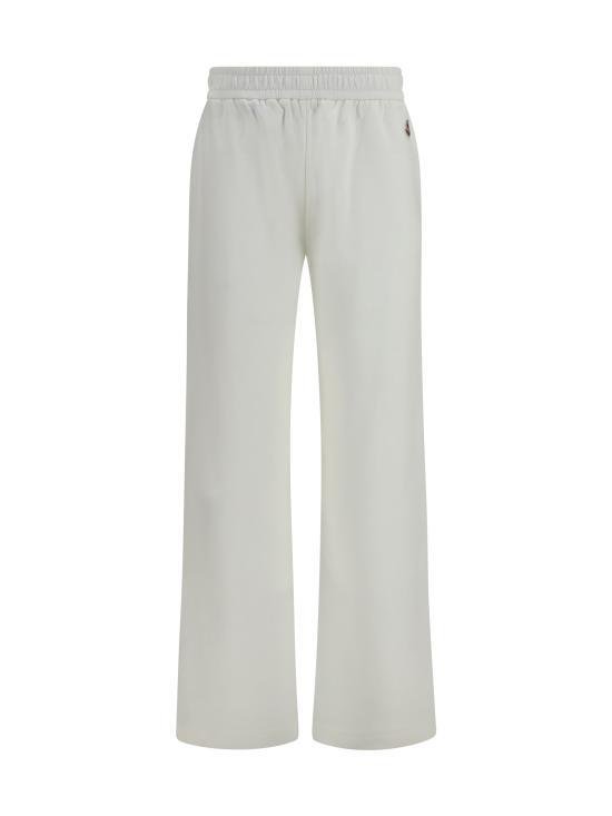 26FW 몽클레어 스트레이트 팬츠 L20938H0000189BG3 034 WHITE