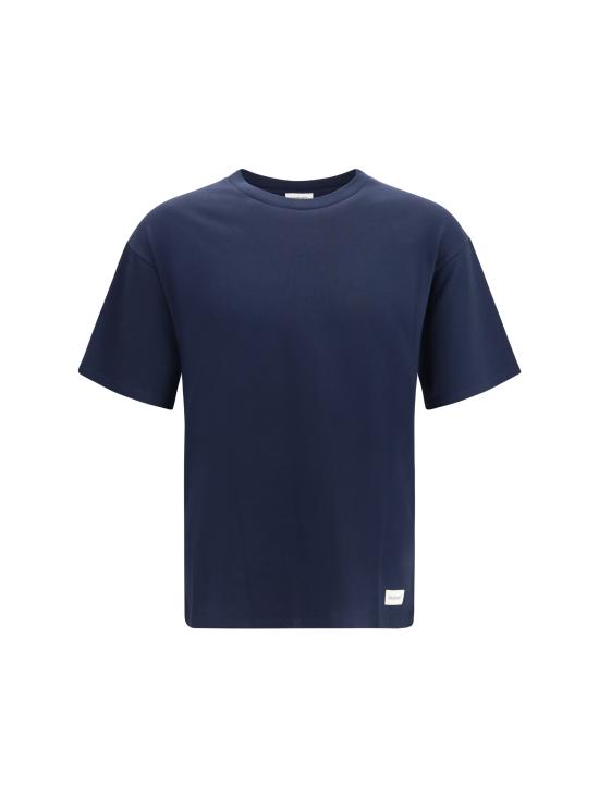 26FW 생로랑 반팔 티셔츠 798933Y37RY 4019 BLUE