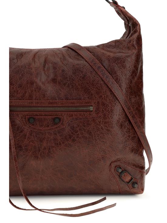 26FW 발렌시아가 르 시티 미디엄 호보백 8731992ABEK 6154 BORDEAUX - BALENCIAGA