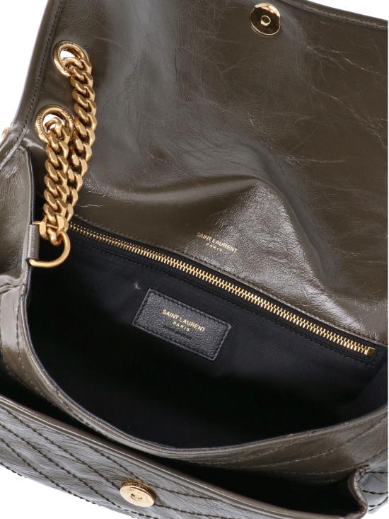 26FW 생로랑 니키 미디움 빈티지 레더 니키 미디움 빈티지 레더 633184 0EN07 3212 - SAINT LAURENT