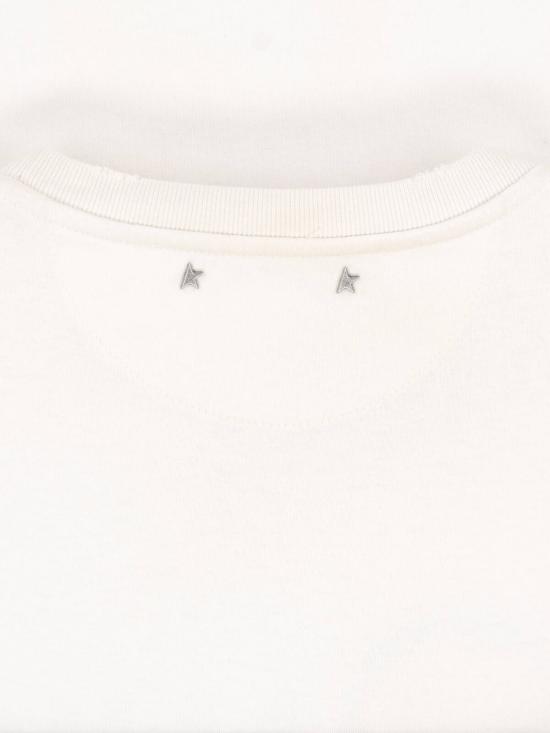 26FW 골든구스 반팔 티셔츠 GMP01220 P002621 11560 White - GOLDEN GOOSE