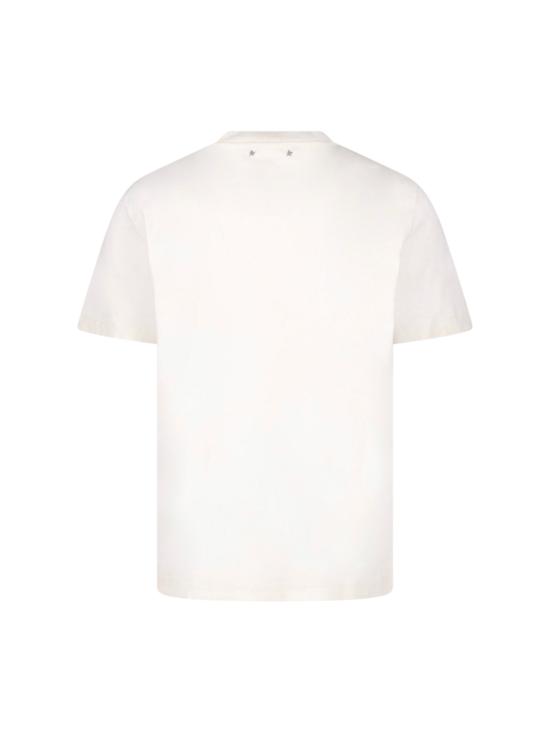 26FW 골든구스 반팔 티셔츠 GMP01220 P002621 11560 White - GOLDEN GOOSE