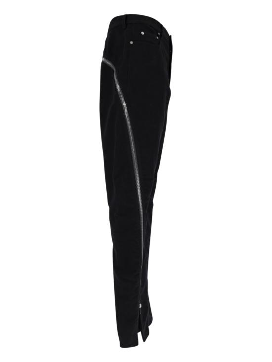 26FW 릭 오웬스 스트레이트 팬츠 RU02F4343 TB 09 BLACK - RICK OWENS