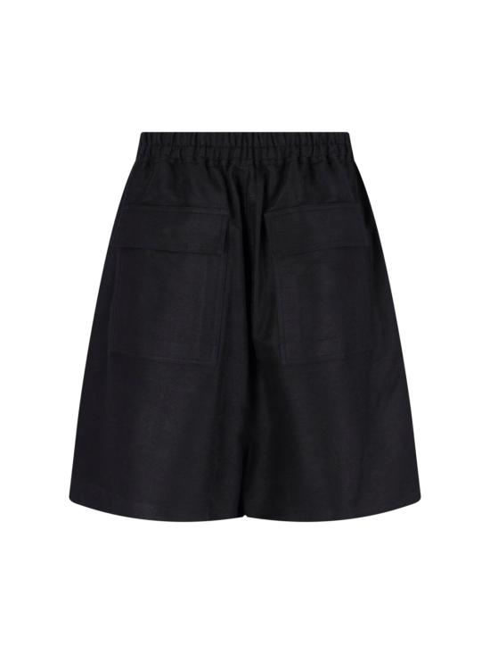 26FW 릭 오웬스 숏팬츠 RU02F4374 MOR 09 Black - RICK OWENS