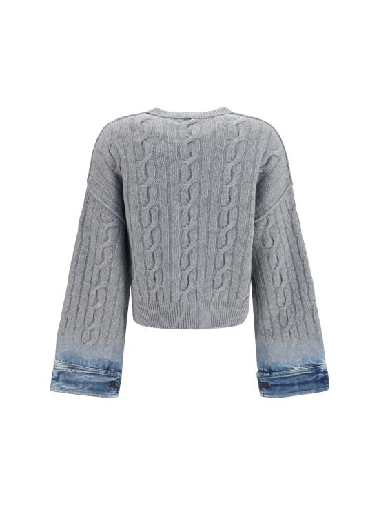 26FW 하이쿠레 스웨터 HEW07111MD001 L0943 GREY - HAIKURE