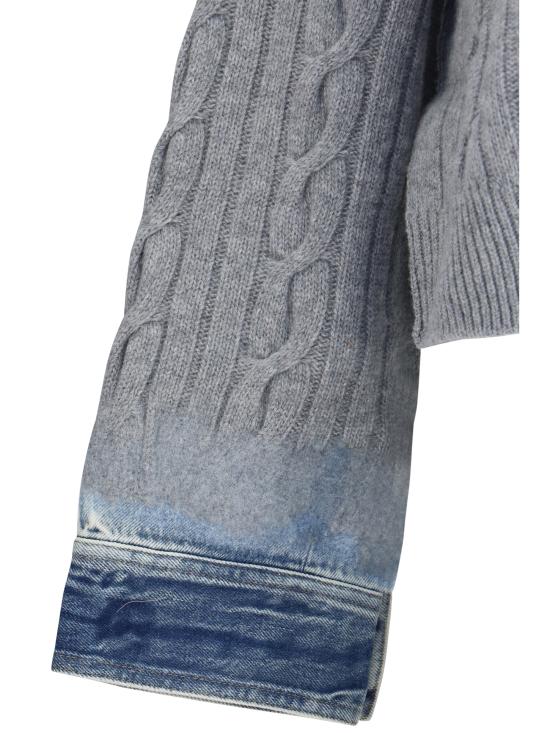 26FW 하이쿠레 스웨터 HEW07111MD001 L0943 GREY - HAIKURE