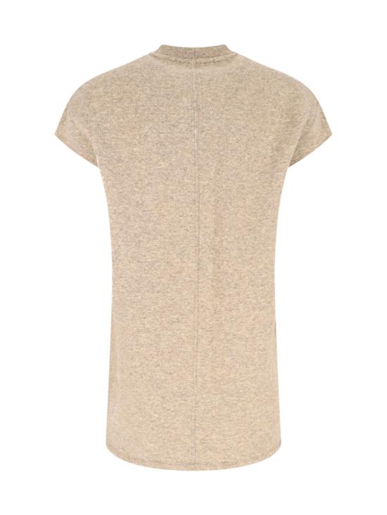26FW 릭 오웬스 반팔 티셔츠 RU02F4255 WFE 21 Beige - RICK OWENS