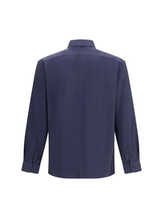 26FW 브루넬로 쿠치넬리 긴팔 셔츠 MY6370627 C019 BLUE - BRUNELLO CUCINELLI