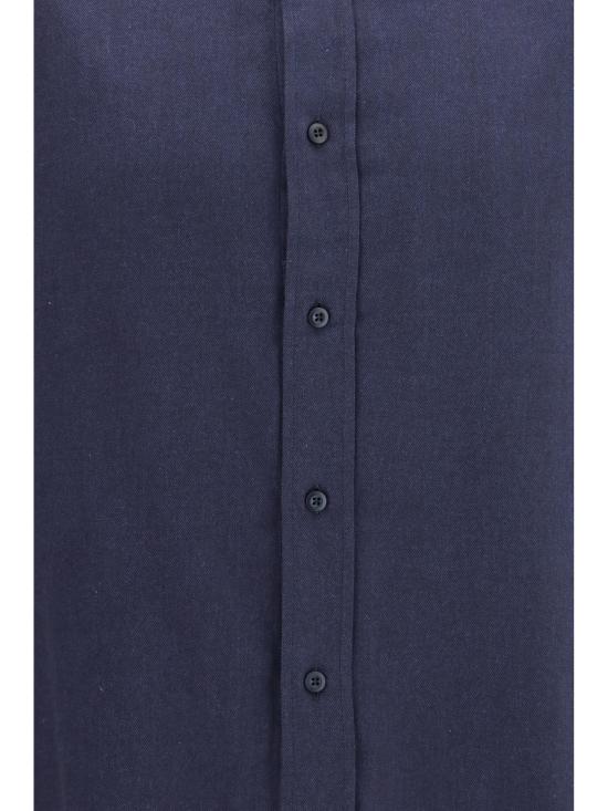 26FW 브루넬로 쿠치넬리 긴팔 셔츠 MY6370627 C019 BLUE - BRUNELLO CUCINELLI