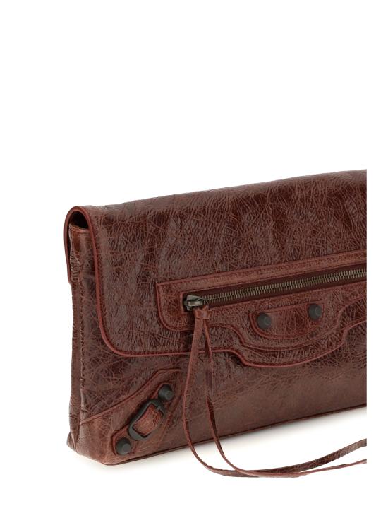 26FW 발렌시아가 르 시티 클러치 8733862ABEK 6154 BORDEAUX - BALENCIAGA