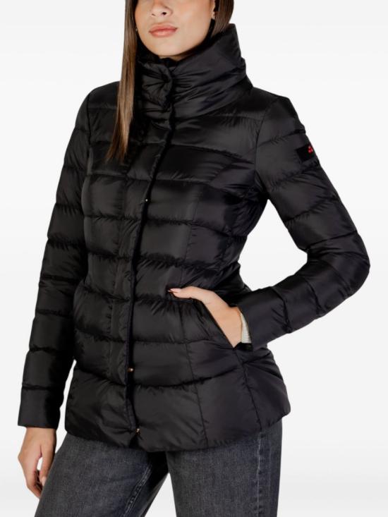 26FW 페트레이 플래그스태프 MQN 03 하이칼라 숏 다운 재킷 PED545501181967NER BLACK - PEUTEREY