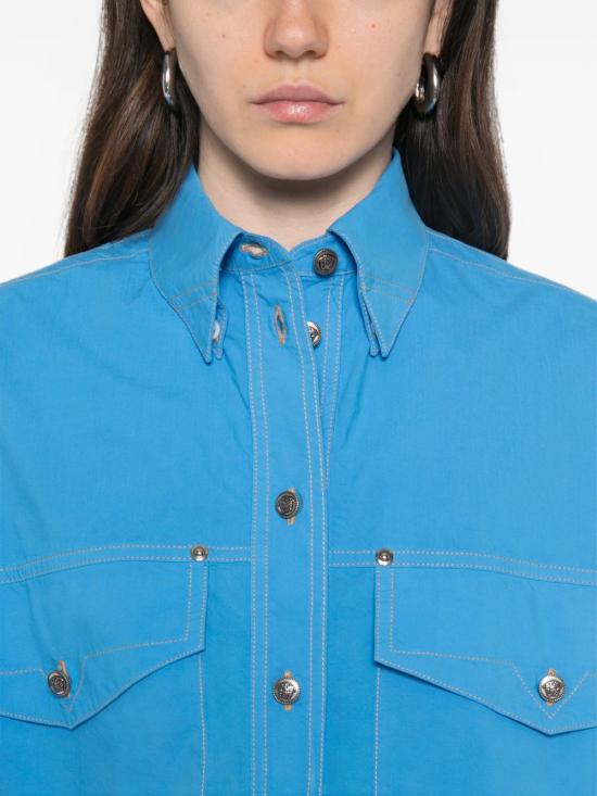 26FW 베르사체 자켓 10256761A183961VG80 LIGHT BLUE - VERSACE