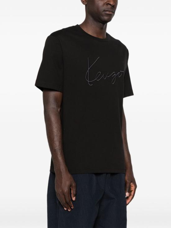 26FW 겐조 반팔 티셔츠 FG65TS2864SG99J BLACK - KENZO