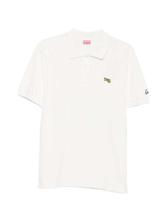 26FW 겐조 폴로 티셔츠 FG65PO1594PU02 WHITE