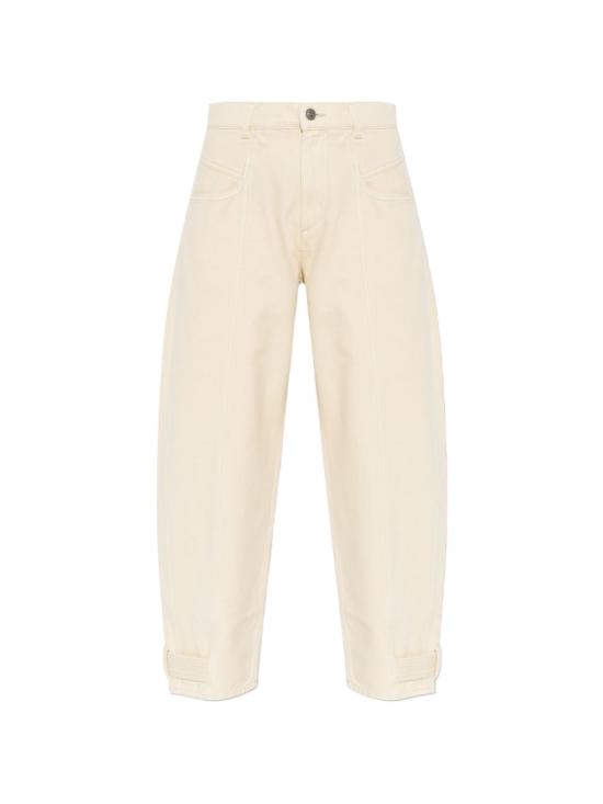 26FW 이자벨마랑 레자 크롭 진 PA0779FAD3H01I90BE BEIGE